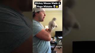 Mickey Mouse Made A Huge Mistake 💀⚠️ talon shorts tiktok comedy [upl. by Nicolais]