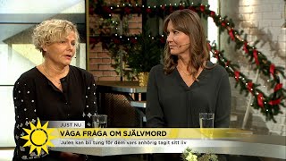 Flest självmord på nyårsdagen – quotEtt livslångt trauma man inte riktigt kommer …  Nyhetsmorgon TV4 [upl. by Wilone]