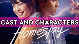 Homestay Cast and Characters  Teeradon Supapunpinyo Cherprang Areekul  EHTv [upl. by Rexanna]