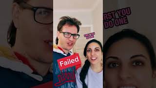 My gf failed her challenge to me 🤣 funny humor roxorloopsandjasmin [upl. by Sardella]