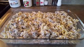 Beef Stroganoff Casserole Recipe [upl. by Eniamirt]