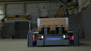 Robotic Innovation Product release Smart pallet Station for mobile robots [upl. by Shanley91]