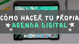 Cómo hacer tu propia AGENDA DIGITAL o BULLET JOURNAL para iPad Android imprimir FÁCIL y GRATIS [upl. by Drofnelg]