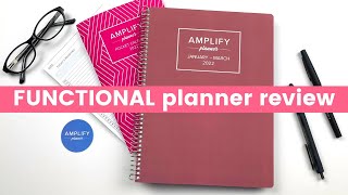 Amplify Planner Unboxing  Review  Functional Planning [upl. by Akcemat]