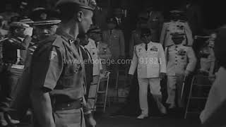 Peringatan HUT Proklamasi Kemerdekaan RI 17 agustus 1966 di Istana Merdeka [upl. by Ylrehc]