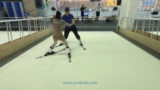 Endless slopes indoor PROLESKI  ski simulator indoor 1 [upl. by Barnaba]