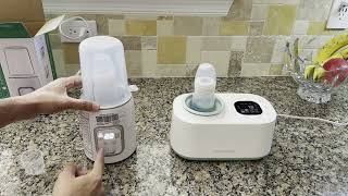 Grownsy vs Momcozy Baby Bottle Warmer Comparison [upl. by Seyer408]