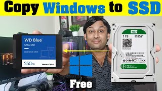 Copy Windows to SSD Drive Migrate Windows or clone Windows to SSD [upl. by Lebatsirhc846]