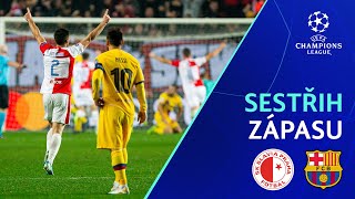 SESTŘIH UCL  Slavia  Barcelona 12 [upl. by Cleres]