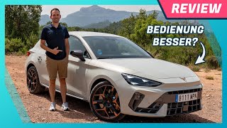 Neuer Cupra Leon 2024 Bedienung während der Fahrt amp neues Infotainment im Test  15 eHybrid [upl. by Ikkaj]