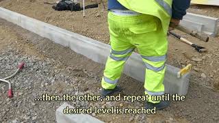 The basics of kerb laying [upl. by Abbate]