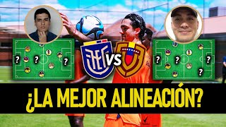 MI ALINEACIÓN de ECUADOR para VENCER a VENEZUELA ft ILDeportes [upl. by Akinar]