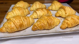 CROISSANT Recipe  Flaky amp Crisp Butter Croissant [upl. by Barret]