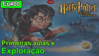 Harry Potter e a Pedra Filosofal Ep00  Chegando em Hogwarts e primeiras aulas [upl. by Alejandrina]