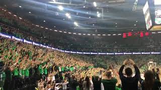 Unbelievable support by Zalgiris fans in Euroleague quarterfinals [upl. by Okechuku823]