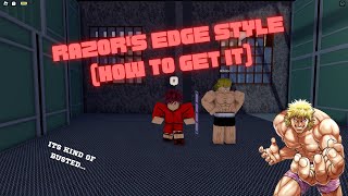 NEW RAZORS EDGE SHOWCASE AND HOW TO OBTAIN  Mighty Omega New Style [upl. by Adnawat]