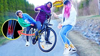 MAMÁ APRENDE A ANDAR EN BICI 🚲  POLINESIOS VLOGS [upl. by Adnilav]