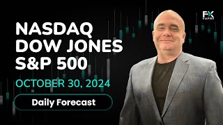 Nasdaq 100 SampP 500 Dow Jones Price Forecast Today NDX SPX DJIA Technical Analysis October 30 [upl. by Favien710]