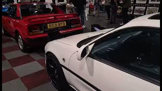 MR2 Drivers Club at NEC Classic Motor Show November 2024 courtesy of lloydvehicleconsulting [upl. by Crain89]