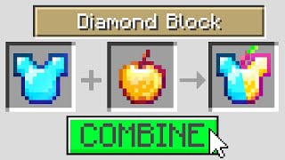 Minecraft But You Combine Any Items [upl. by Glynnis]