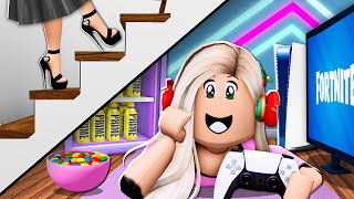 I Built A SECRET GAMING ROOM In My STRICT MOM’S Room Roblox [upl. by Chloe]