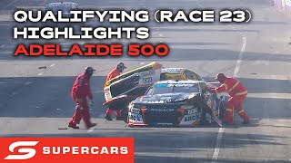 Qualifying Race 23 Highlights  VAILO Adelaide 500  2024 Repco Supercars Championship [upl. by Trometer]