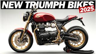 Top 8 Best New Triumph Motorcycles For 2025 [upl. by Ozmo]