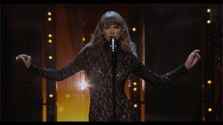 Taylor Swift  Will You Love Me Tomorrow  Speech Live 2021 Rock amp Roll Hall of Fame [upl. by Kragh]