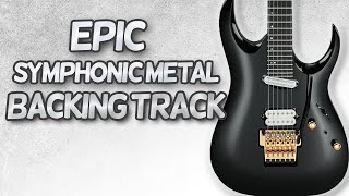 Epic Symphonic Metal Backing Track E Minor In The Style of Nightwish [upl. by Isolt107]