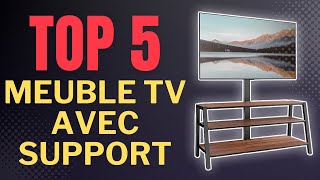 Top 5  Meilleurs Meubles TV avec Support pour une Expérience Cinéma à Domicile [upl. by Hochman648]