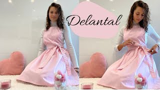 DELANTAL como hacer un delantal vintage  Núria Bestard [upl. by Hubert]