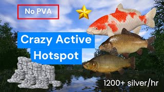 Crazy Active Spot No PVA  Copper Lake  RF4  Russian Fishing 4 [upl. by Elsilrac500]