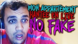 Mon appartement hanté en plein Live avec la Team RST [upl. by Animlehliw]