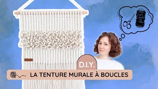 🧶Magnifique cette tenture en macramé  Faites vite la même [upl. by Fredericka789]