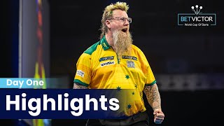 DECIDINGLEG EPICS  Day One Highlights  2024 World Cup of Darts [upl. by Fricke]