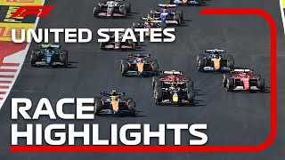 Race Highlights  2024 United States Grand Prix [upl. by Range]