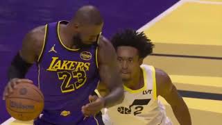 LeBron James elbowed Collin Sexton in the face and refs didn’t care at all 😭 [upl. by Anelrihs]