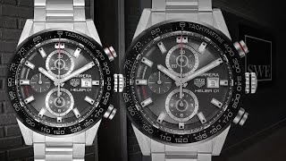 Tag Heuer Carrera Chronograph Automatic Mens Watch CAR201W  SwissWatchExpo 1 Minute Watch Review [upl. by Lezley964]