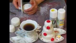 How to make wedding mini cakes [upl. by Huebner955]