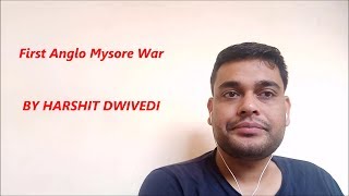 First Anglo Mysore War amp Treaty of Madras [upl. by Esaj]