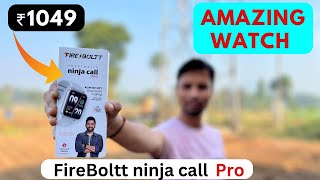 Fire⚡️Boltt Ninja Call Pro 169” Bluetooth Calling Smart Watch🔥Healthylifer9q [upl. by Eindys791]