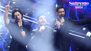 Sanremo 2024  Il Volo canta quotCapolavoroquot [upl. by Aokek]