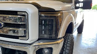 Morimoto XB LED Headlights 1116 Ford Super Duty [upl. by Itaws971]