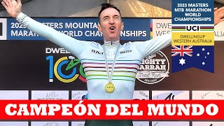 Campeón del Mundo Mtb Marathon  Dwellingup Australia 2023  Ibon Zugasti [upl. by Eenram]