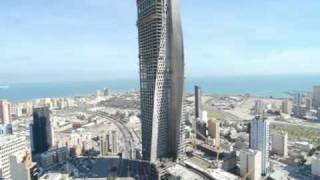 Al Hamra Tower Timelapse  Kuwait [upl. by Oigile]