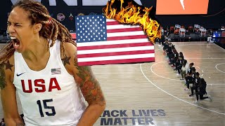 Anthem Protester Brittney Griner takes SHOCKING stance on National Anthem at the Olympics [upl. by Gosnell476]