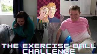 Attempting Challenges Using An Exercise Ball [upl. by Baxter]