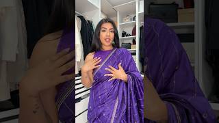 Styling one Saree with different blouses in tamil [upl. by Attelliw]