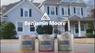 Element Guard® Exterior Paint Performs in Any Weather in the UK  Benjamin Moore [upl. by Gould]