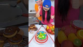 Angry Birds cake vs Lemon Juice ice cream challenge 🍨 funny by Ethan Funny Family [upl. by Odnalo]